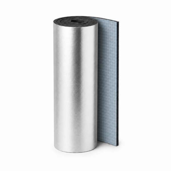 Insul Roll XT Cover Silver - Mata Kauczukowa Samoprzylepna UV Odporna